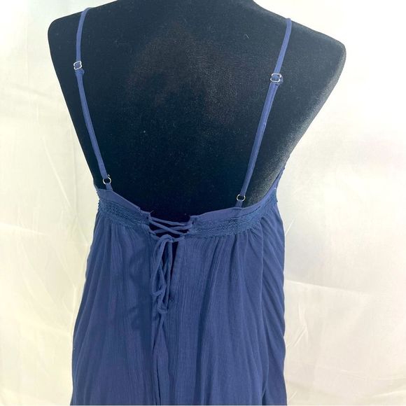 Lulu's Navy Baby Doll Coverup - Picture 4 of 11